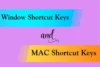 Most Useful Keyboard Shortcuts for Mac and Windows - Post Thumbnail